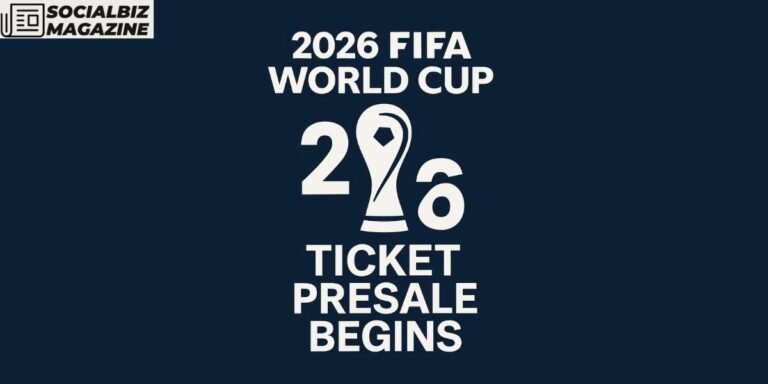 2026 FIFA World Cup Ticket Presale Now Open